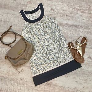 BCBGMAXAZRIA Circle Print Sundress | Size S